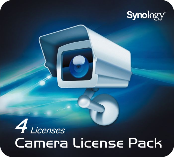 synology 4 camera license